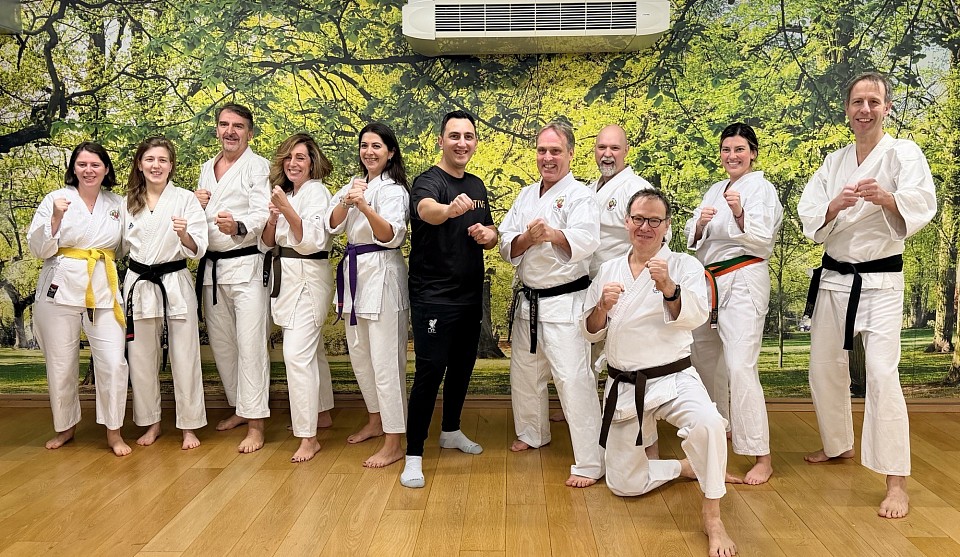 Commissioner Glenn Micallef (Intergenerational Fairness, Youth, Culture and Sport) visiting the EC Karate Club